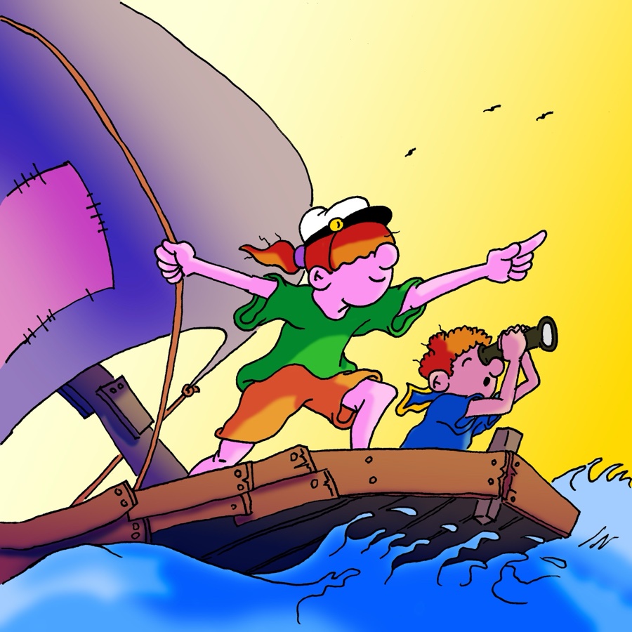 På havet kan allting skje